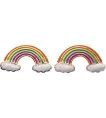 Silver Bar- Hopeakorvakorut, rainbow