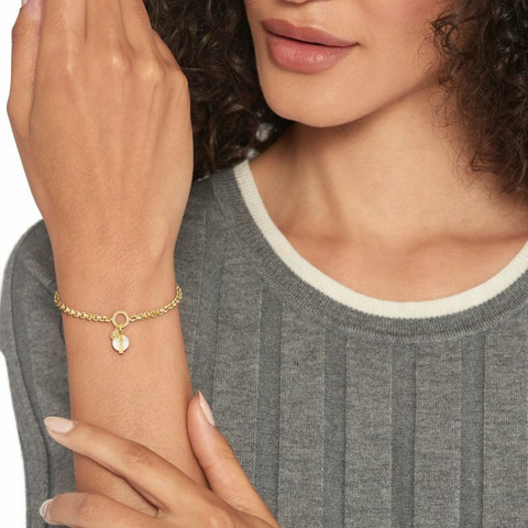 Tommy Hilfiger- Rannekoru, logolla. Orb Pearl