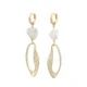 Snö of Sweden- Florence pearl long ear, korvakorut