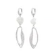 Snö of Sweden- Florence pearl long ear, korvakorut