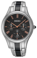 Seiko- Teräsranneke/Keramiikka Naisten kello
