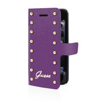 Guess Studded Booklet Case Samsung Galaxy S5 - Purple