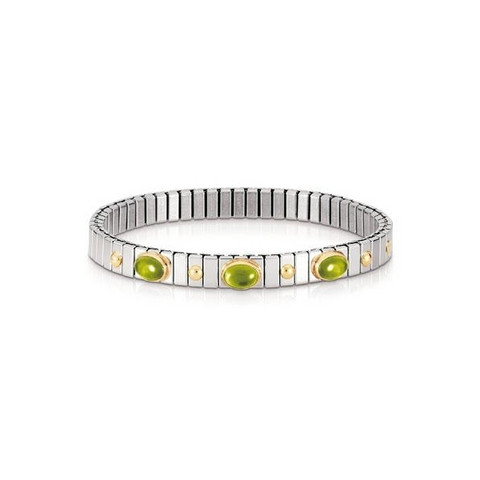 Nomination- Teräs rannekoru, peridot