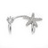 Silver Bar- Cuffs Star, korvakorut.