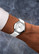 GUESS- Chelsea Cuff Nahka Valkoinen, naisten kello