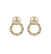 Snö of Sweden- Turn Small Pendant Earring