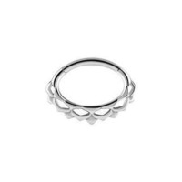 Septum- Clicker pyöristetty, kirurginen teräs