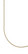 Snö of Sweden- Way Big Necklace 42cm GOLD
