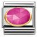 Nomination Italy- Classic gold, viistehiottu jade fuksia