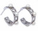 Classic silver- Plexus, hopeakorvakorut.
