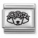 Nomination Italy- Classic, Silvershine Dog Flowers