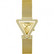 GUESS- Acciaio Mesh Gold Dorato Swarovski, naisten rannekello