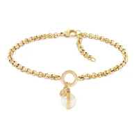 Tommy Hilfiger- Rannekoru, logolla. Orb Pearl