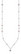 Snö of Sweden- Margit Chain neck 65cm. white