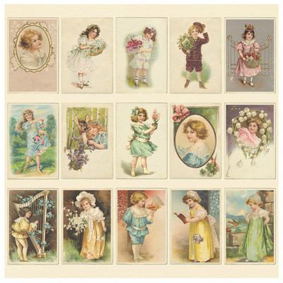Children korttikuva-arkki