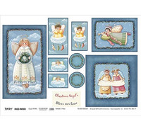 Riisi Paperi 70x50cm  Christmas Angel's