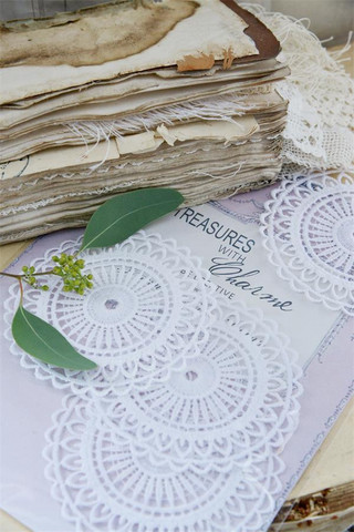 Jeanne d'Arc Living  Lace flacon-valkoinen