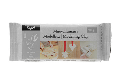 Muovailumassa valkoinen