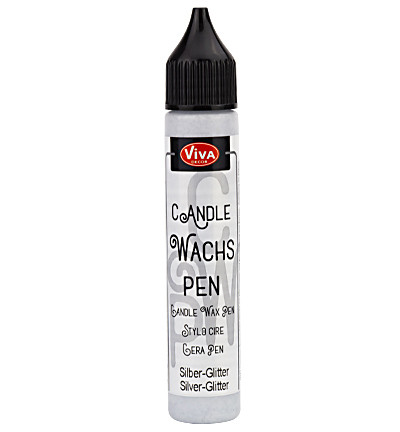 Wachs-Pen Silver-Glitter