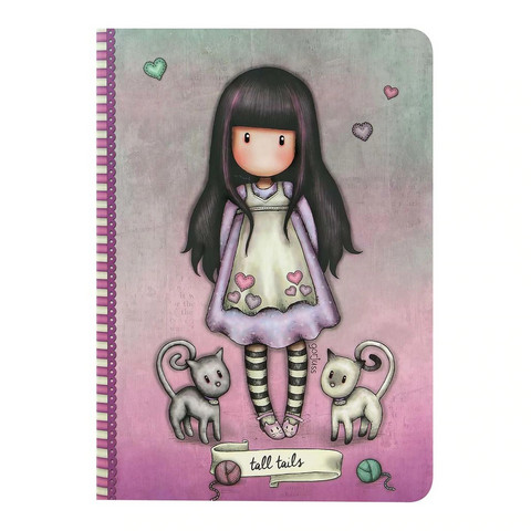 Gorjuss - A5 Stitched Muistikirja-Tall Tails