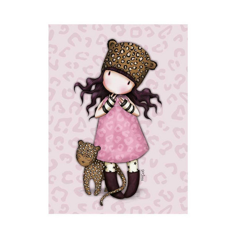 Gorjuss Onnittelukortti- Purrrrrfect Spots