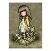 Gorjuss Onnittelukortti -  The Frog Prince