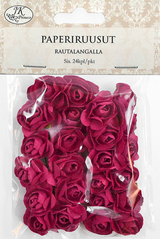 Paperiruusu pinkki