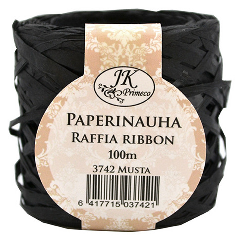 Paperinauha musta