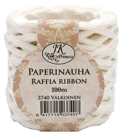Paperinauha valkoinen