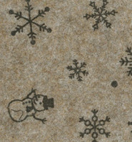 Askarteluhuopa snow, Brown melange/Brown