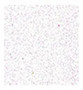Foam, White Glitter