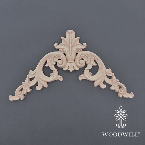 Wood Carving Decorative Corner 15cm X 8cm