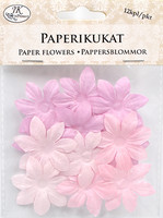 Paperikukka  vaaleanpunainen