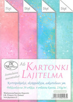 A6 Kartonkilajitelma Vesiväri