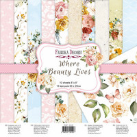 Fabrika Dekoru kaksipuolinen scrapbooking-paperisetti