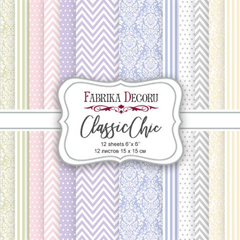 Fabrika Dekoru kaksipuolinen paperisetti