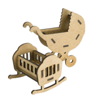 3D Figuurit nukkekotien ja shadow boxes koristeluun