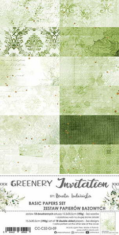 Graft O Glock - Greenery Invitation paperi sarja