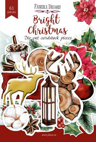 Fabrika Dekoru - Bright Christmas, 61 kpl