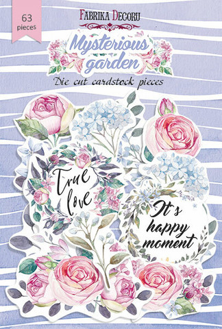 Fabrica Decoru - Mysterious garden, 63 kpl