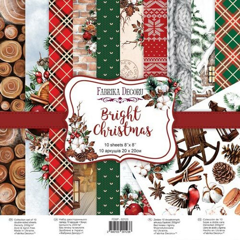 Fabrika-paperisarja Bright Christmas