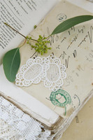 Jeanne d'Arc Living Lace flacon - hvid