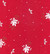 Askarteluhuopa  joulutähti, punainen/valkoinen