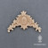 Wood Carving Decorative Corner 7 cm x 5.5 cm