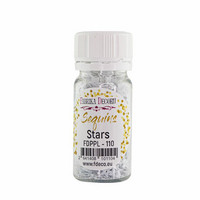 Sequins Stars, valkoinen
