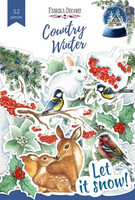 Fabrika Dekoru - Country winter, 52 kpl
