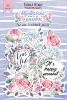 Fabrica Decoru - Mysterious garden, 63 kpl