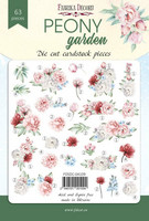 Fabrica Decoru - Peony garden, 63 kpl