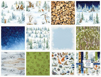 Fabrika-paperisarja Country winter