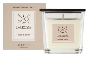 WOOD & TONKA, LACROSSE, Ambientair tuoksukynttilä